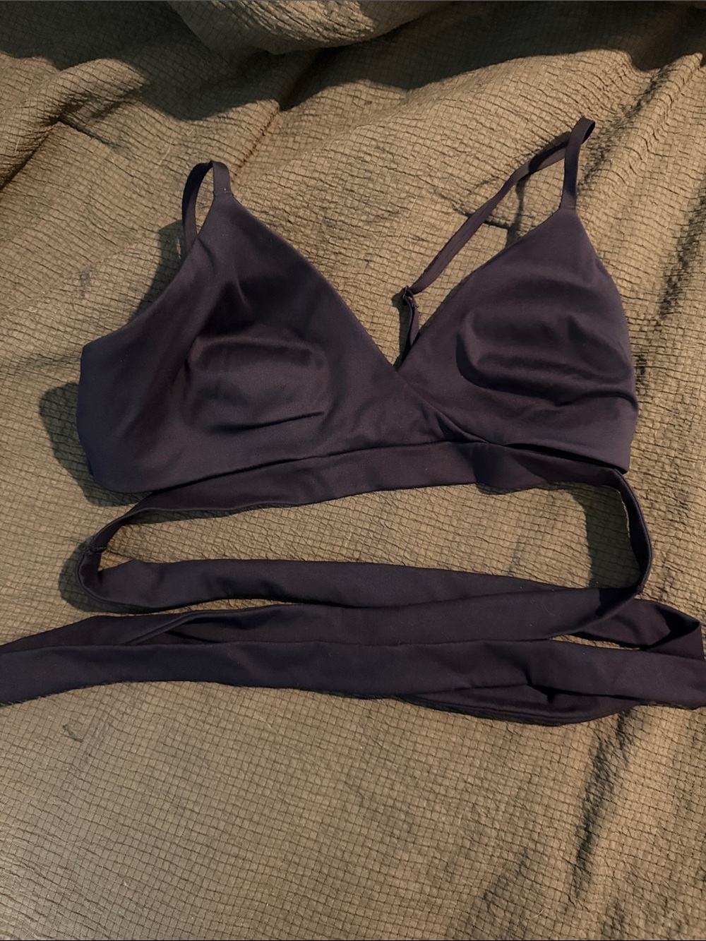 SKIMS NIKE Wrap Bralette -